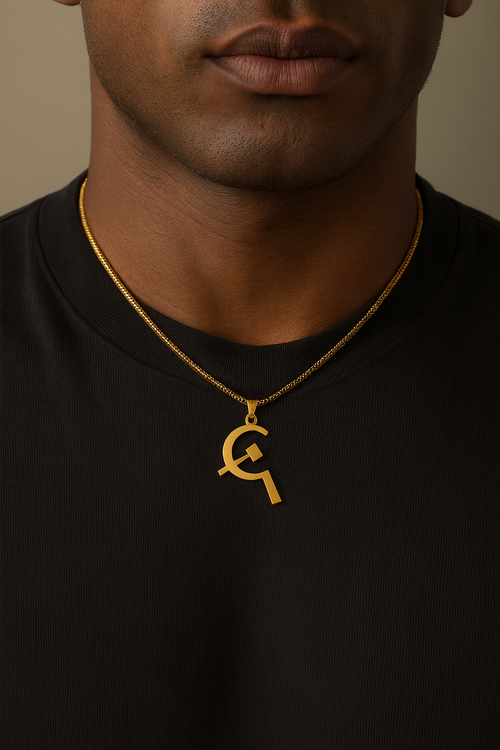 Hammer und Sichel Halskette