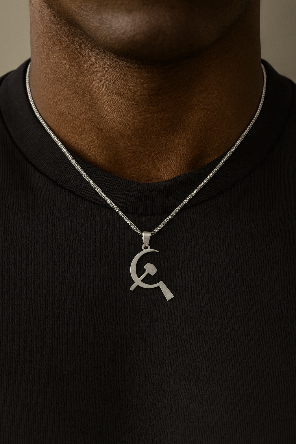 Hammer und Sichel Halskette