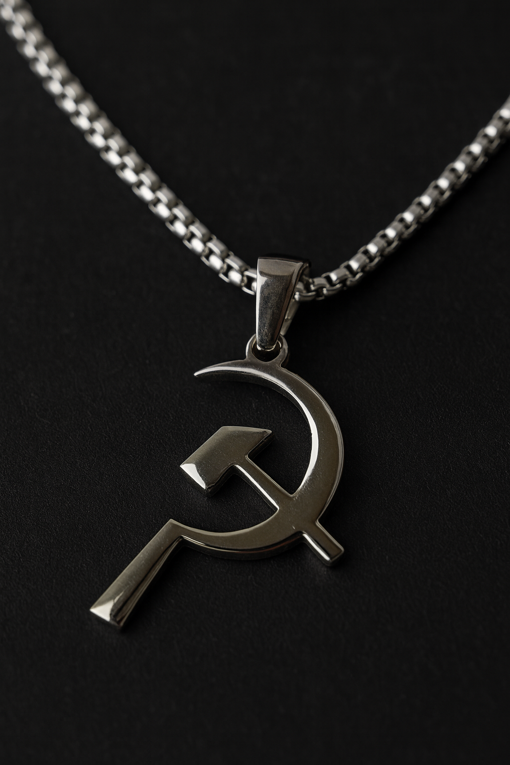 Hammer und Sichel Halskette