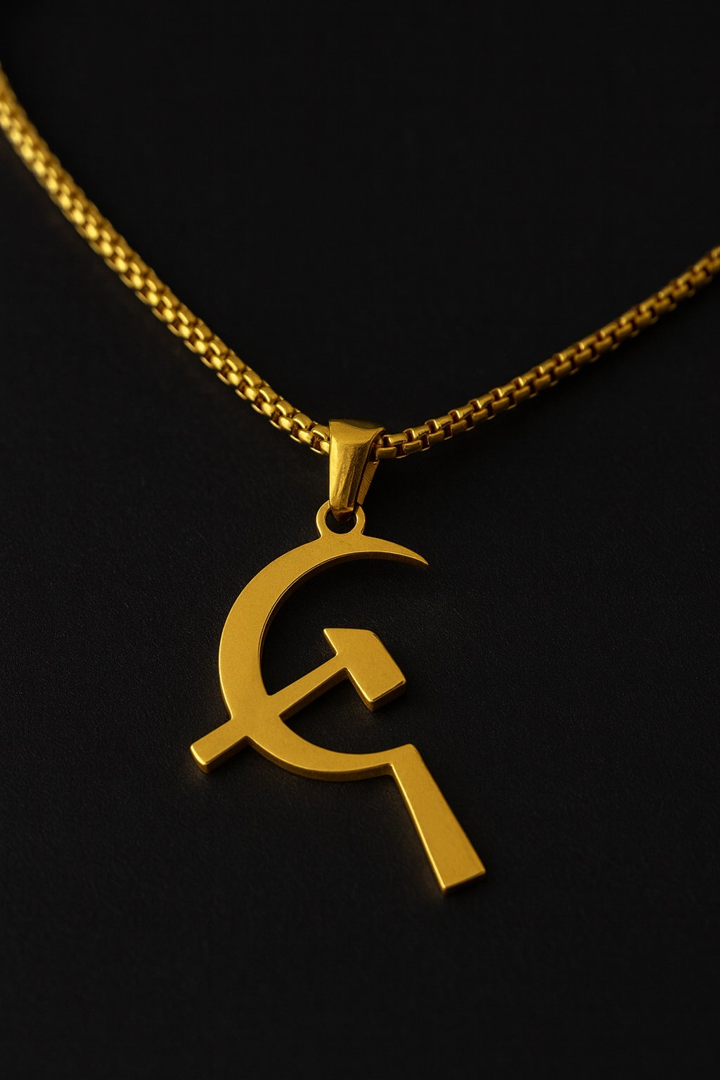 Hammer und Sichel Halskette