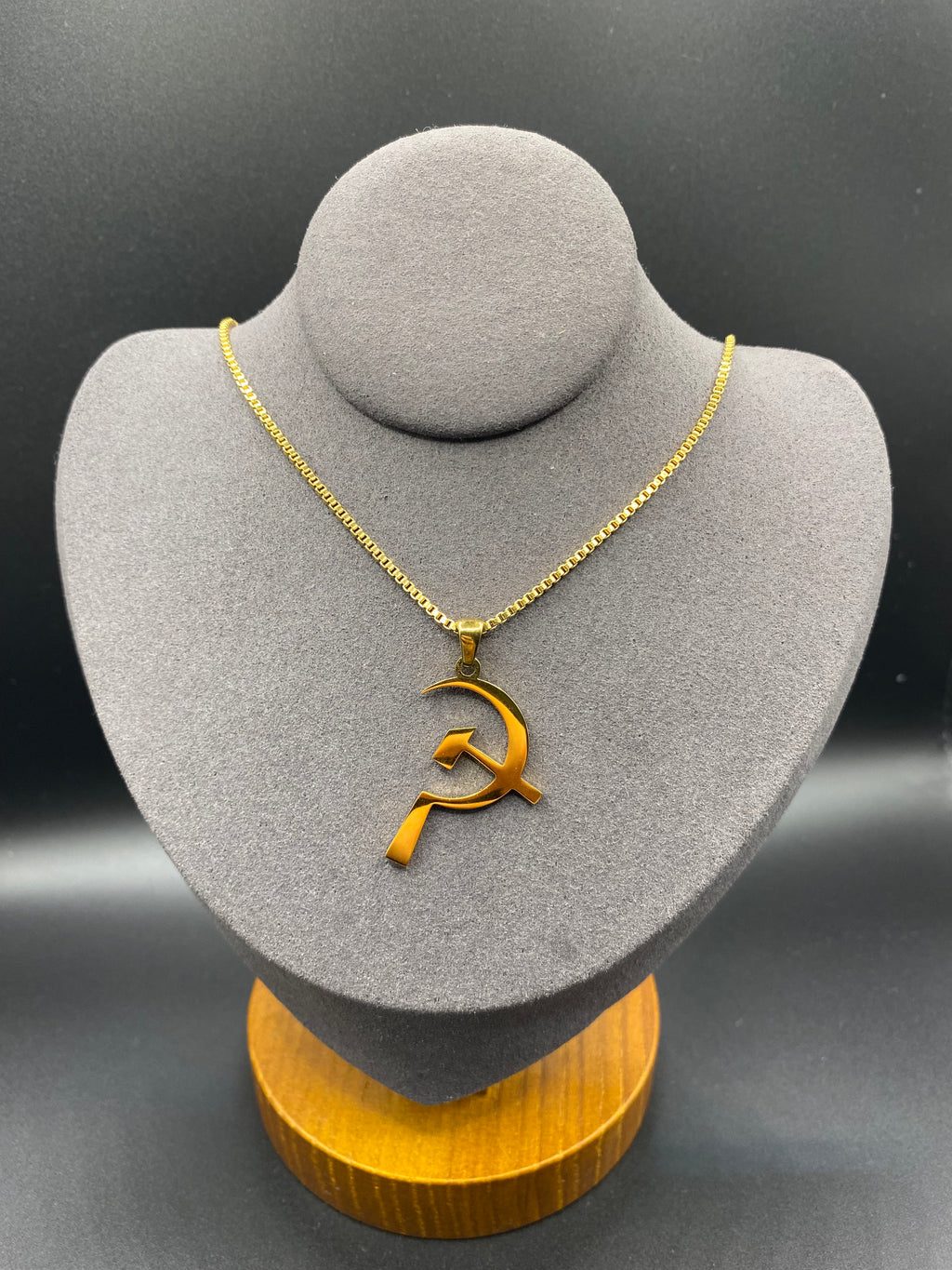 Hammer und Sichel Halskette