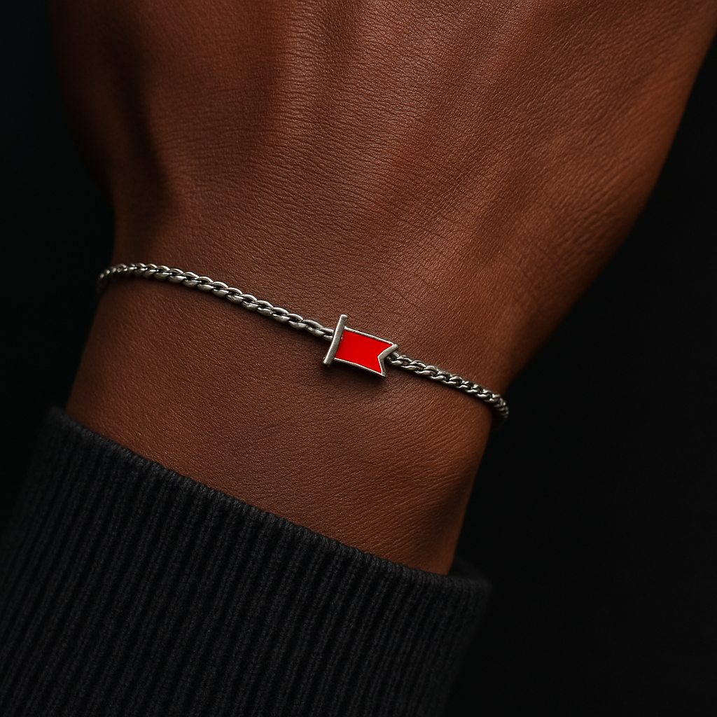 Kostenloses Geschenk Redflag Armkette