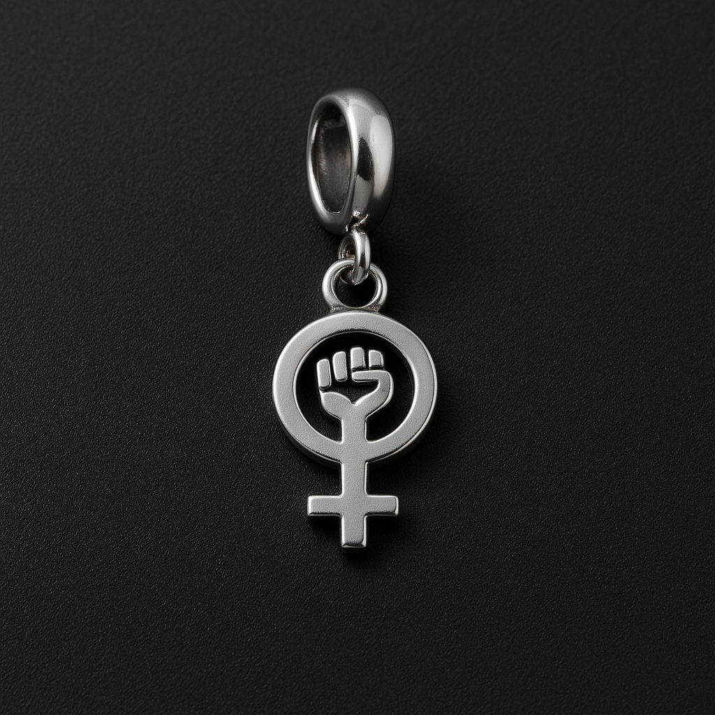 Anhänger „Feminismus-Charm“
